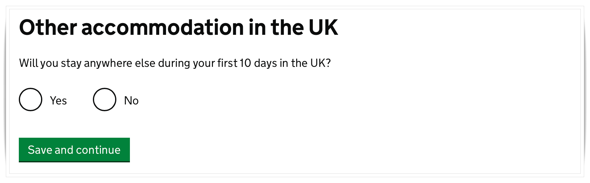 Passenger Locator Form