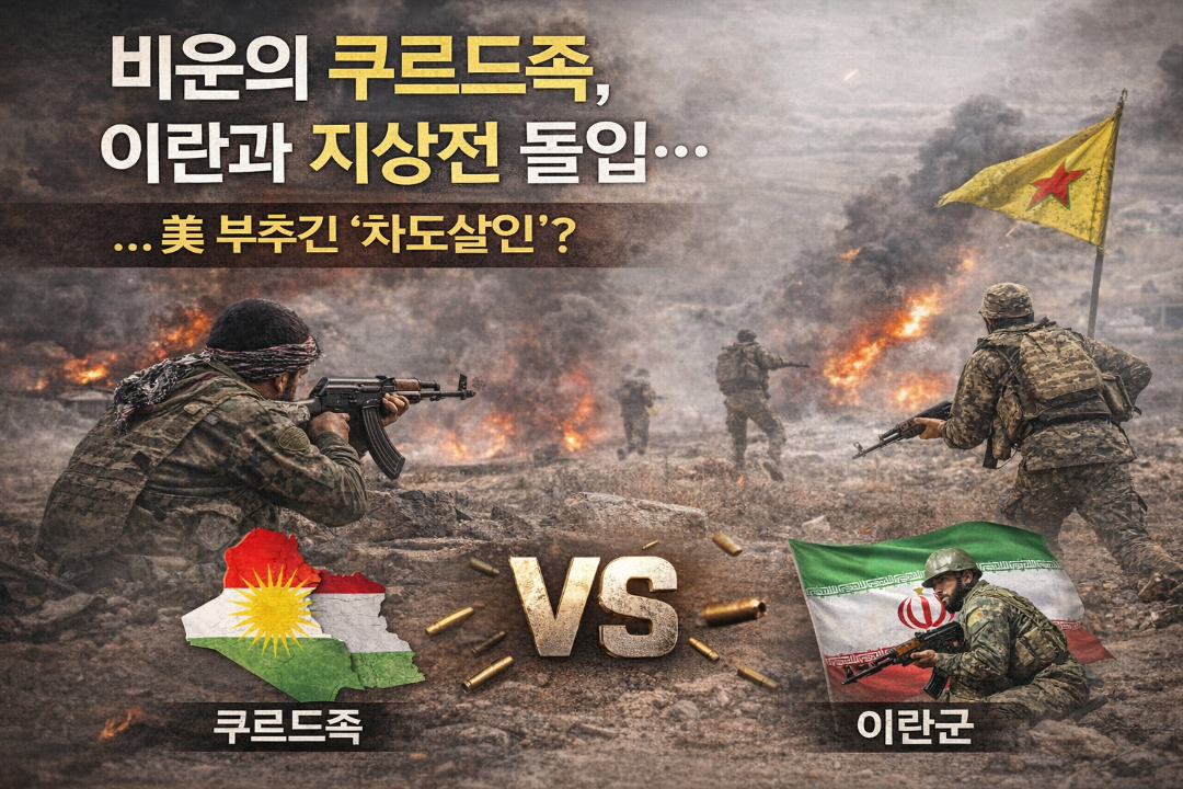 비운의 쿠르드족 이란과 전쟁, 미국이 부추긴 충격적 진실