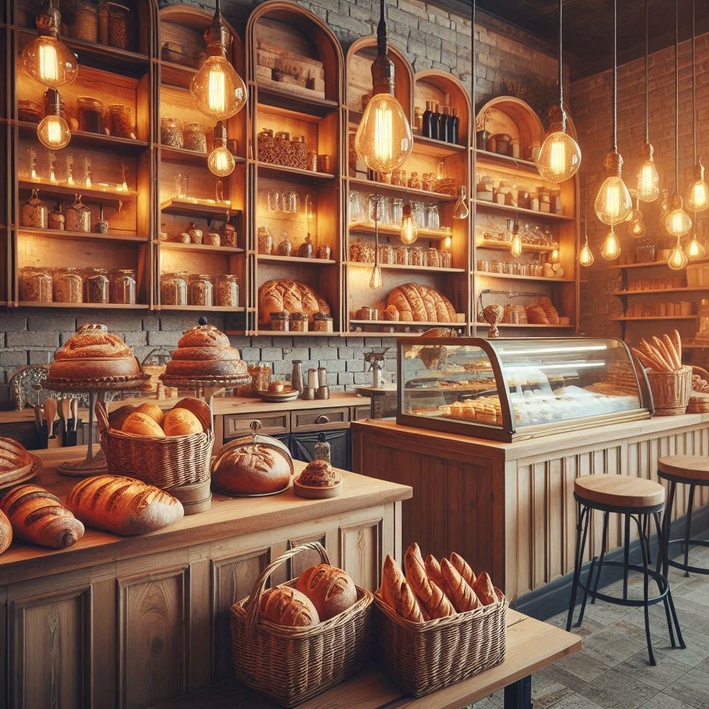 베이커리 배경