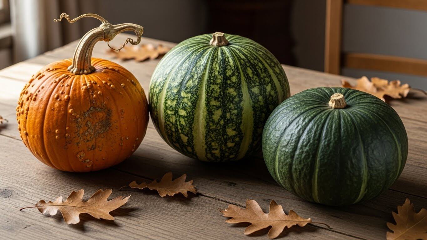 겨울보양식 호박 (늙은호박, 청둥호박, 단호박)