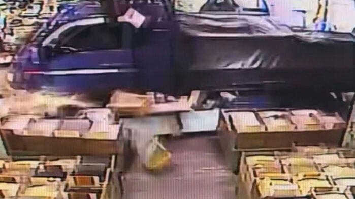 부천 시장 트럭 돌진 CCTV영상