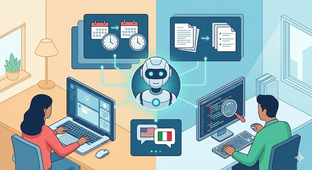 팀 프로젝트에서 AI 에이전트의 역활과 시나리오 설계, 협업 도구로 AI 에이전트를 연결하는 방법