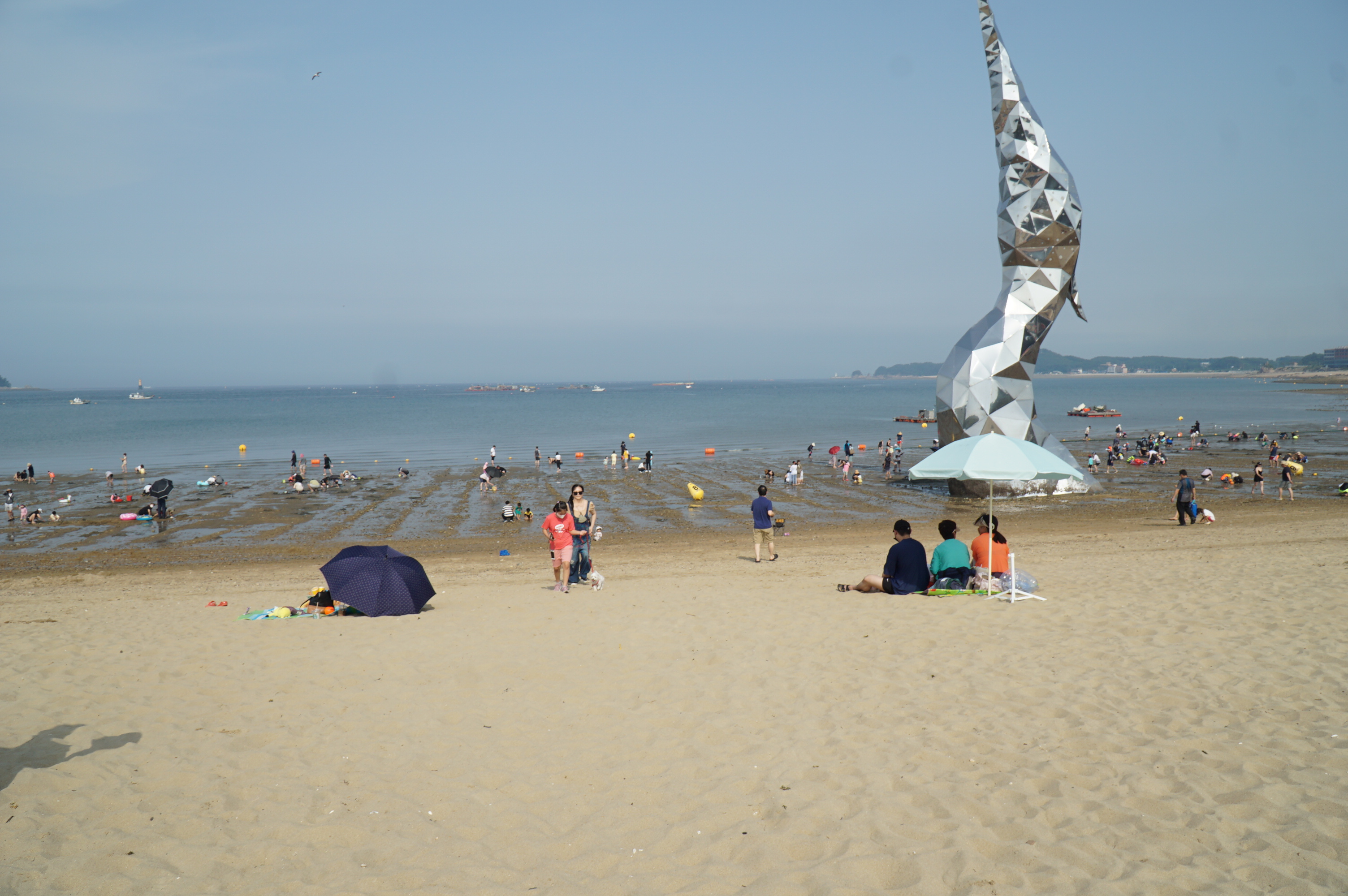 왜목마을 해수욕장 바다