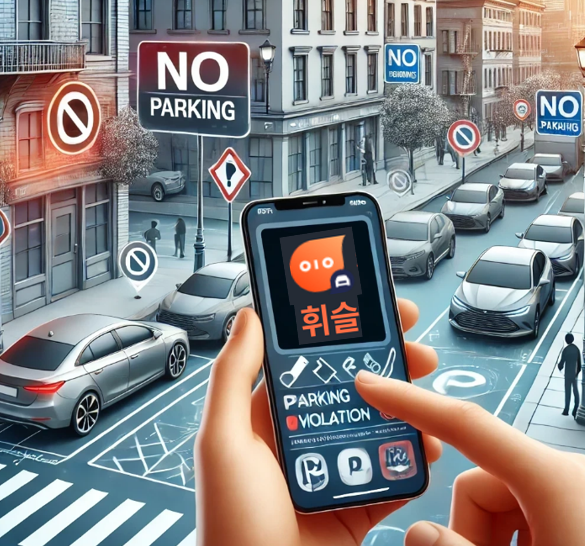 주차단속알림서비스 휘슬