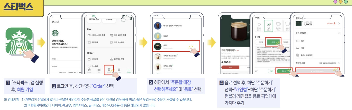 탄소중립실천포인트 스타벅스