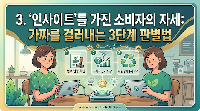 3. '인사이트'를 가진 소비자의 자세: 가짜를 걸러내는 3단계 판별법