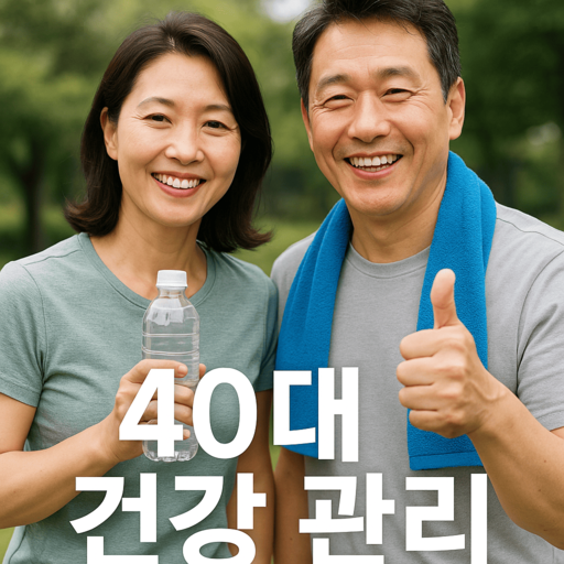 40대 건강 관리 방법 자세하게