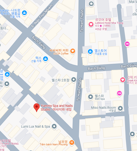 Yummy Shoo 구글맵