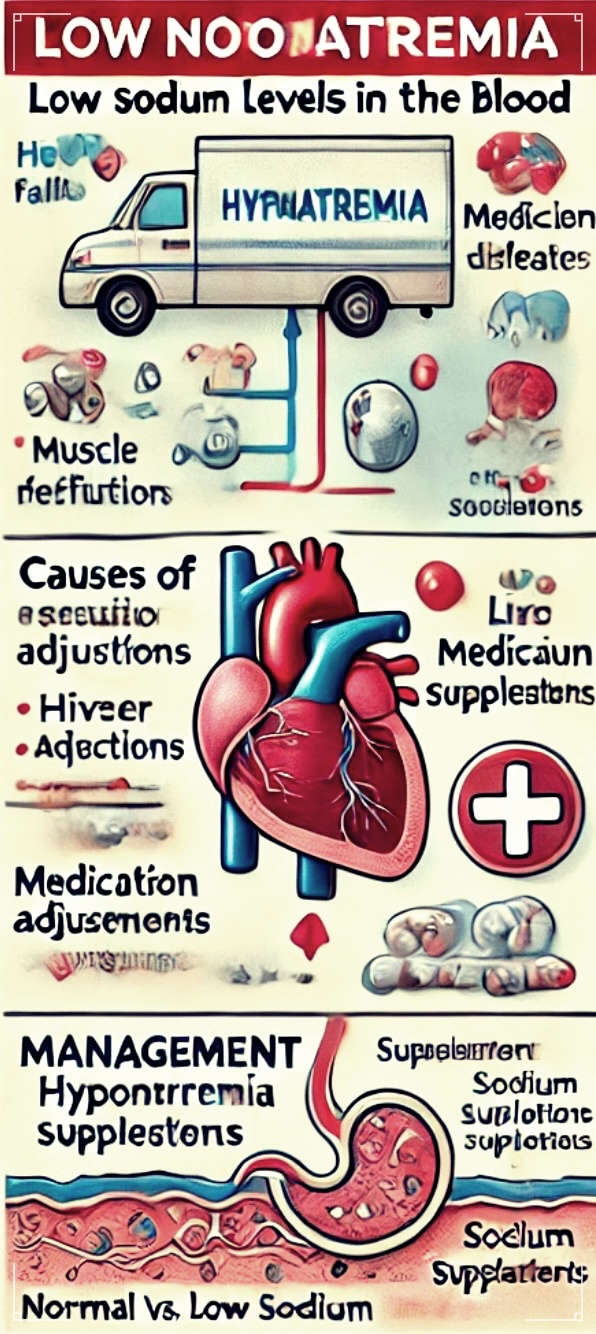 저나트륨혈증 증상 원인 관리방법 소개