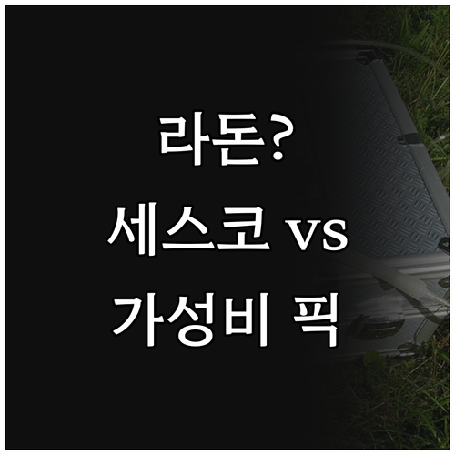 라돈 공기청정기 세스코 vs 가성비 ..