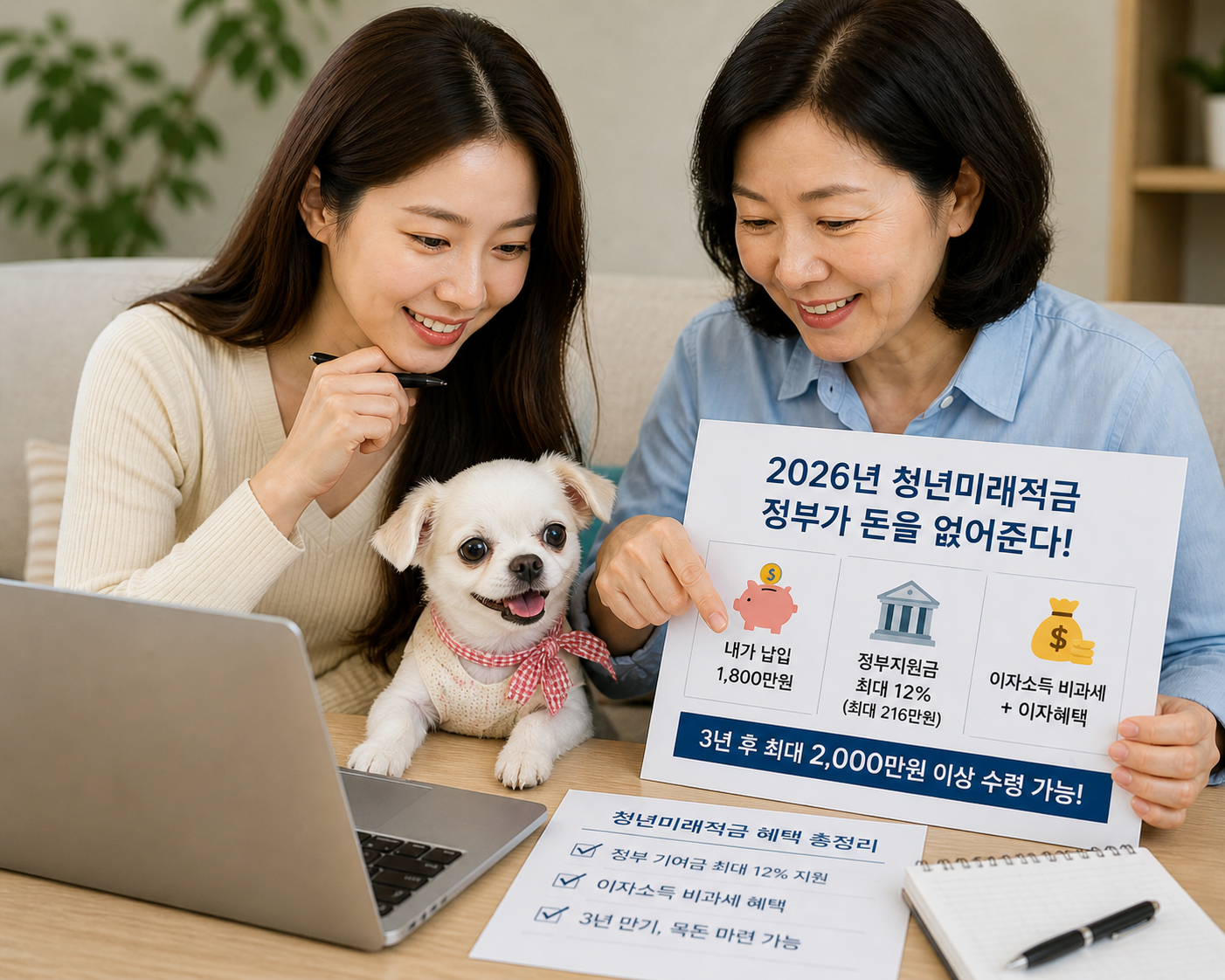 2026년 정부가 돈 얹어준다… 청년미래적금 진짜 혜택