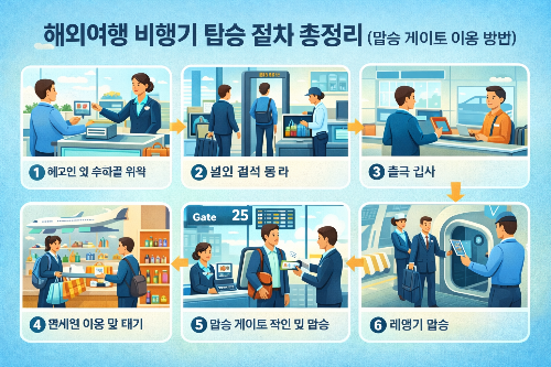 비행기 탑승 절차