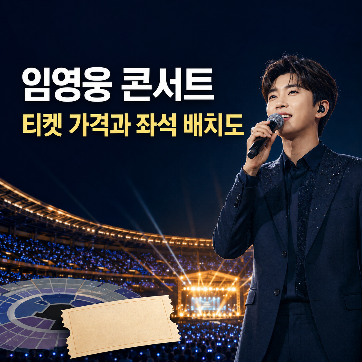 임영웅 콘서트 티켓 가격과 좌석 배치도｜들꽃석&middot;무지개석&middot;별빛석&middot;온기석 비교