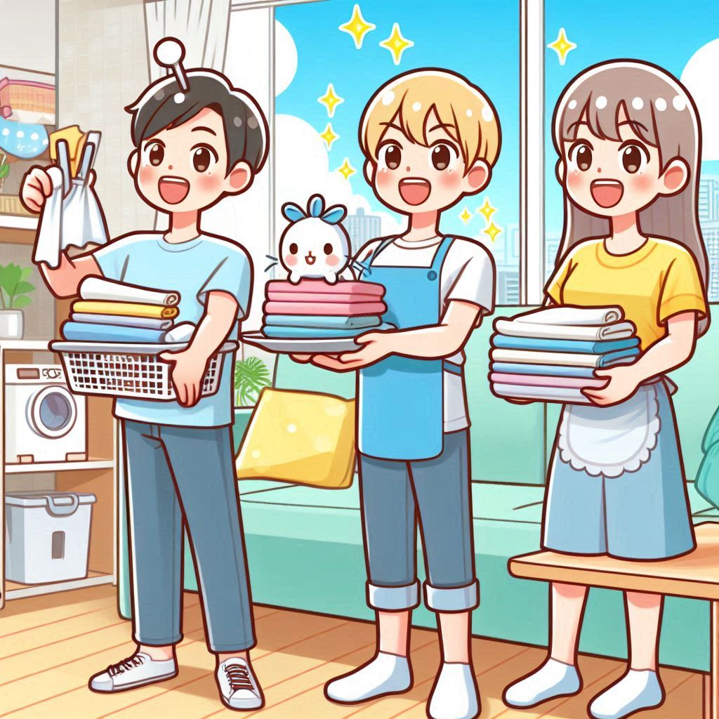 우리 모두 각자 자기 몫을 해야 해.