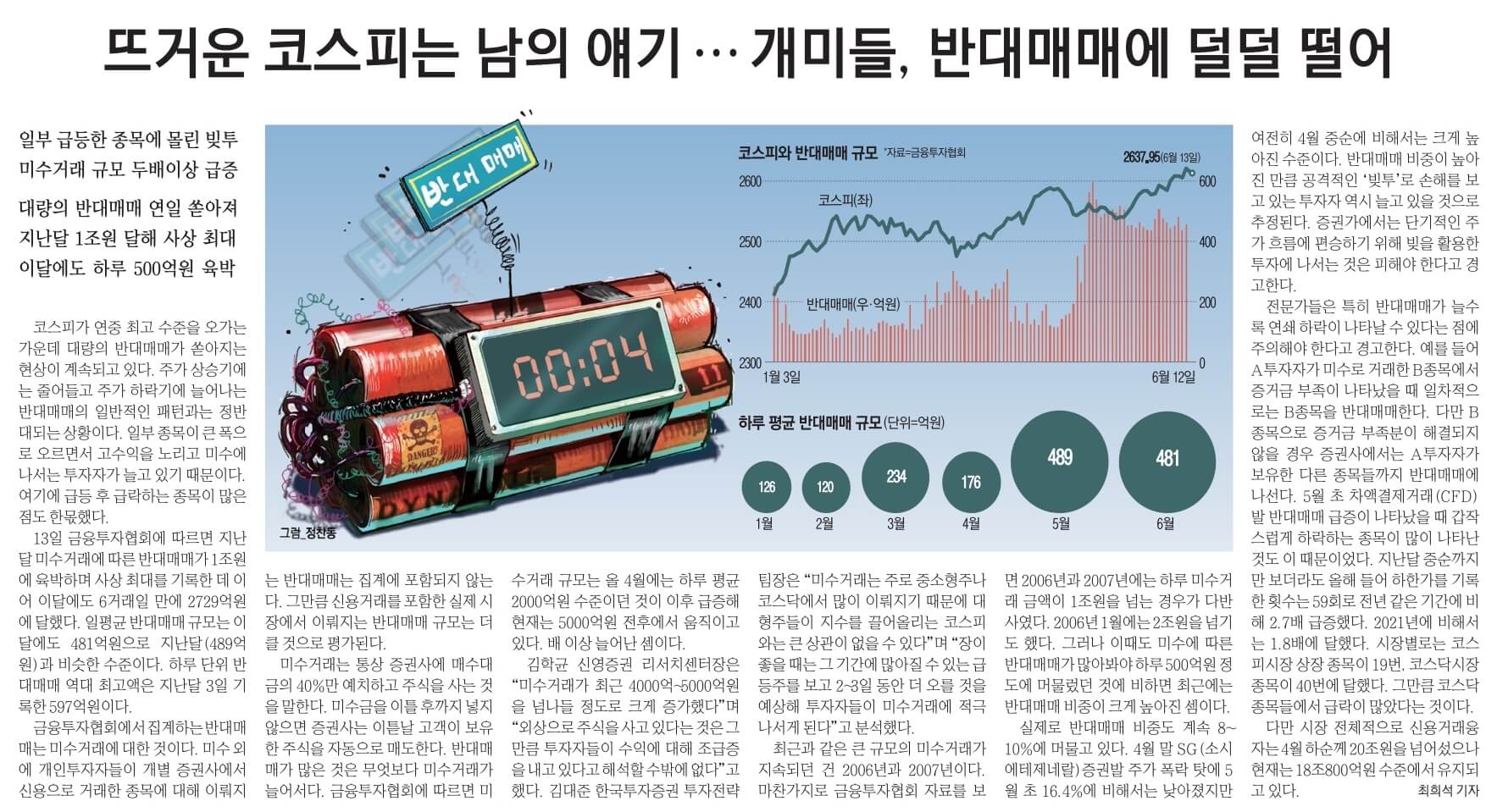 6월 14일 수요일 신문스크랩3