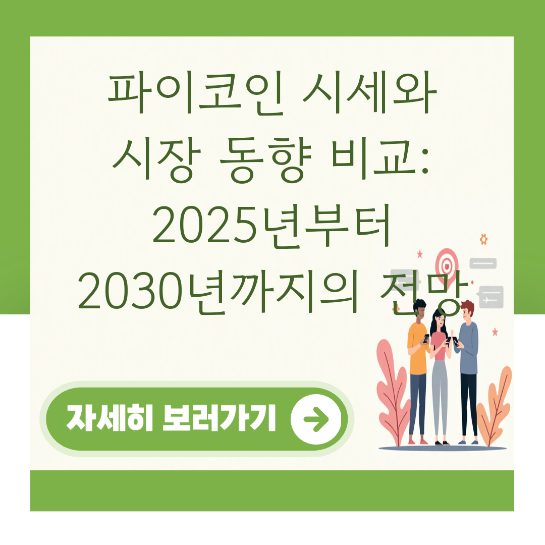 파이코인 시세와 시장 동향 비교: 2025년부터 2030년까지의 전망 대표 이미지