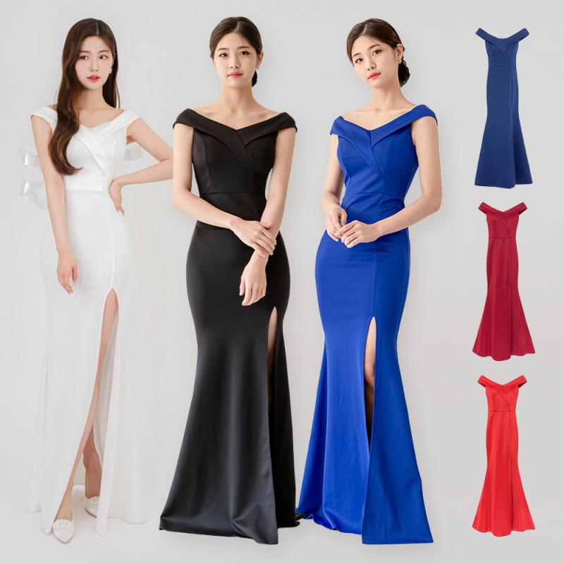 줄리엣롱 셀프웨딩드레스 2부 이브닝 피로연드레스 연주 브라이덜샤워원피스