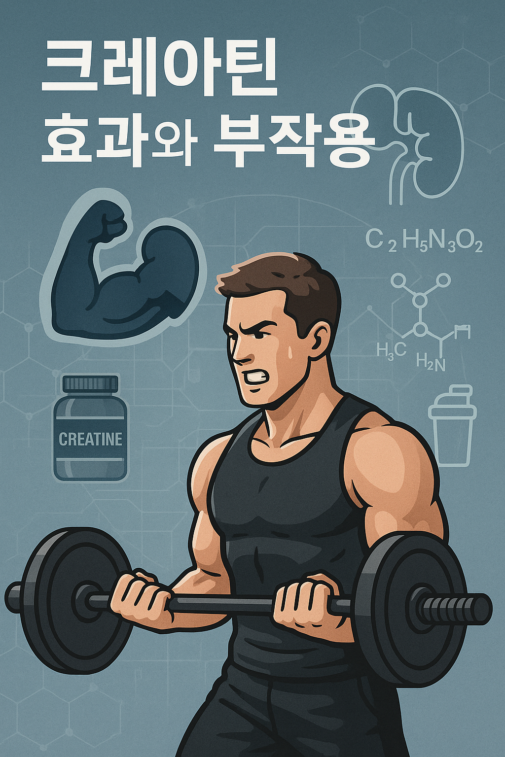 크레아틴-효과-부작용-수치-복용법