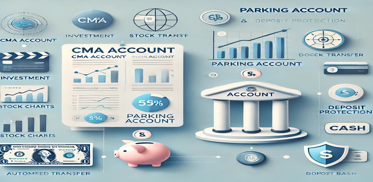 CMA 통장과 파킹통장의 차이를 비교한 인포그래픽