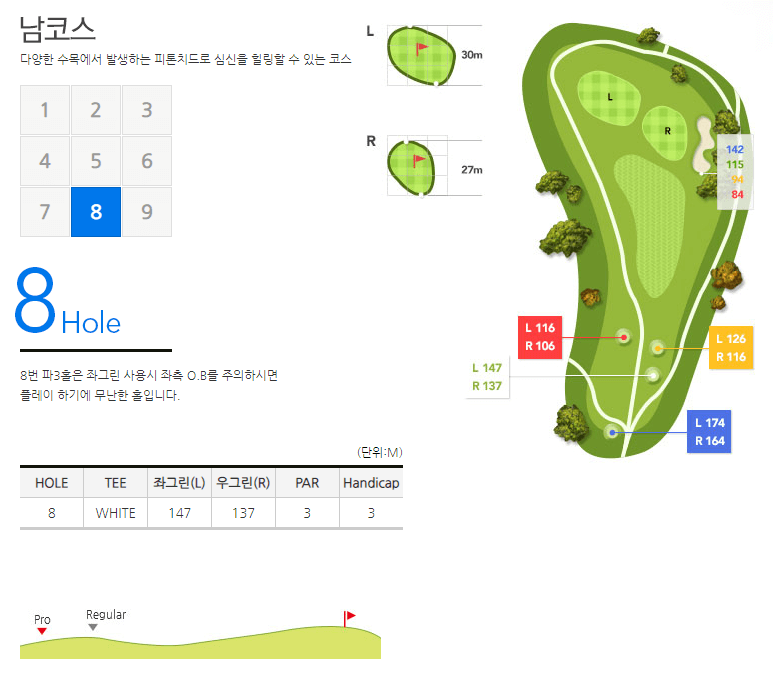 금강 컨트리클럽 남코스 08
