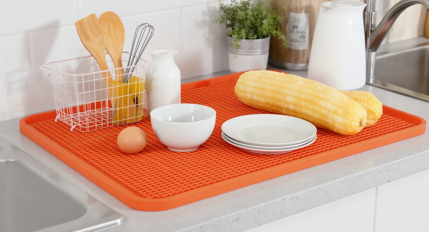 설거지 후 접시 어디 두세요? 깔끔한 사람은 이 매트 씁니다