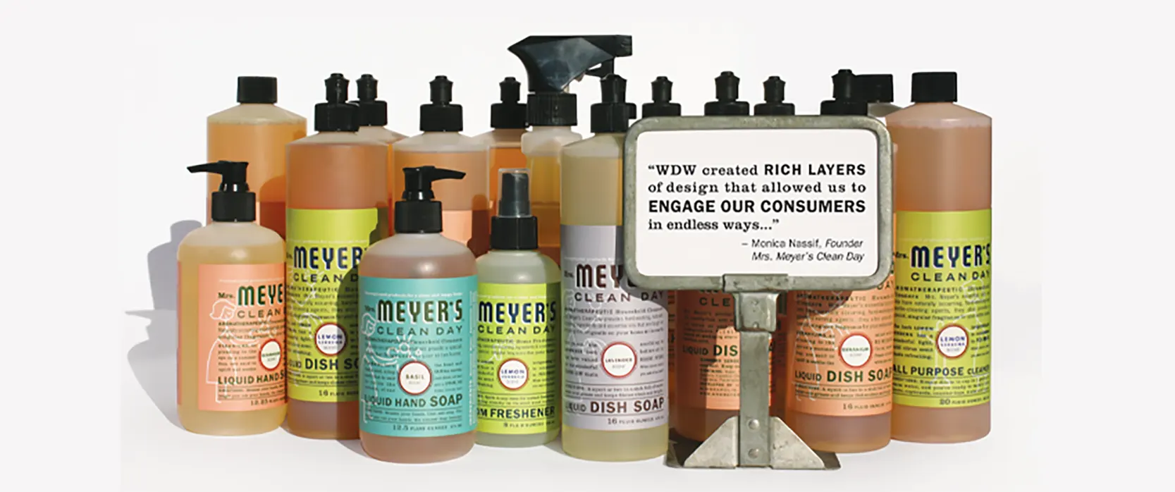 mrs. meyer's clean day package design