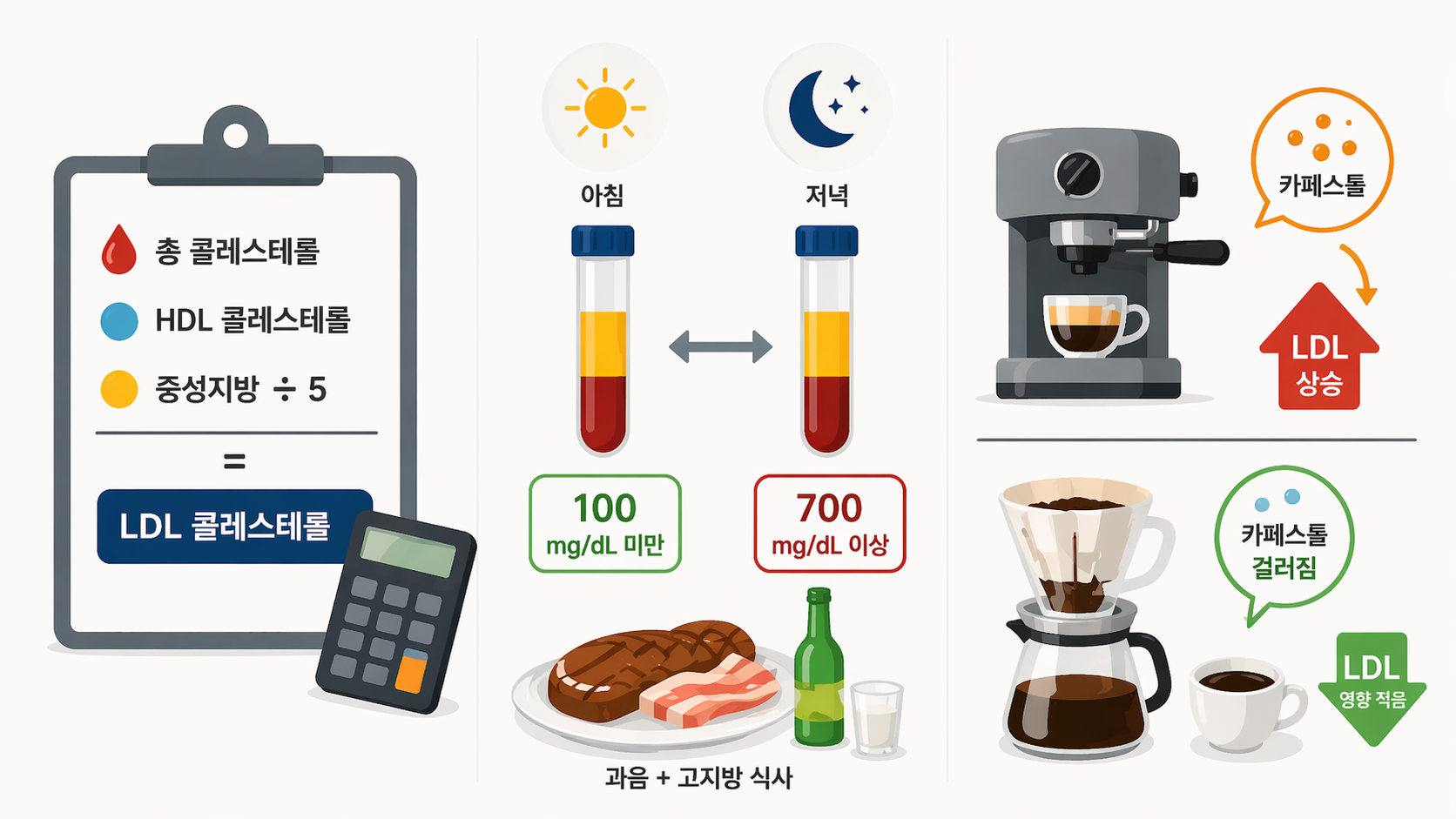 이상지질혈증 관리(LDL 콜레스테롤, 중성지방, 스타틴)