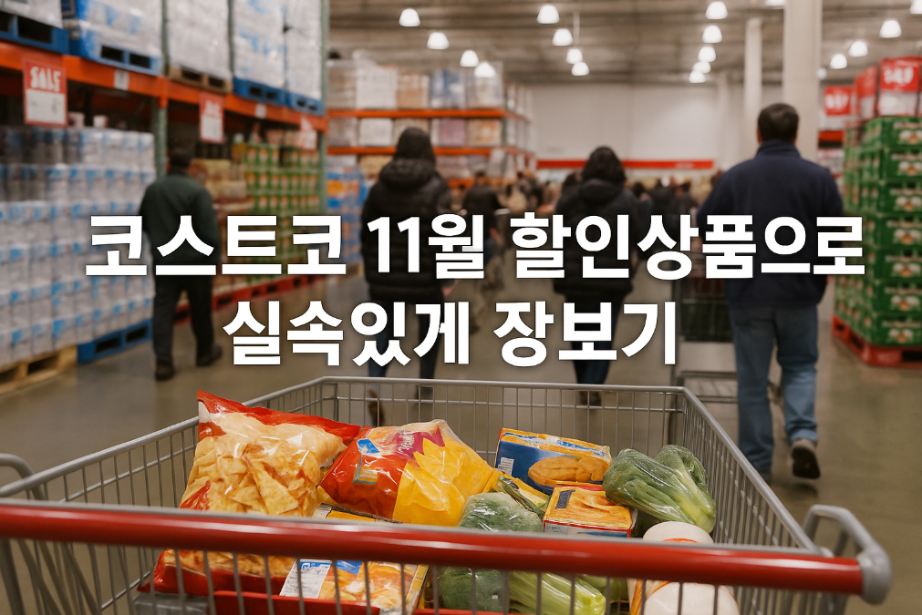 코스트코 11월 할인 꿀템 총정리, 이것만 사면 끝!