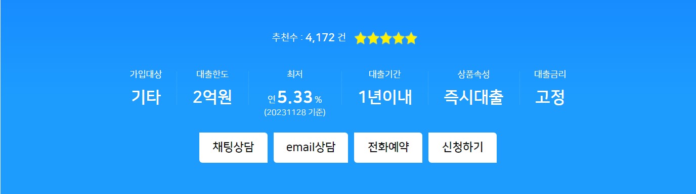 NH e청약저축 담보대출