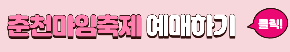 춘천마임축제 프로그램예매