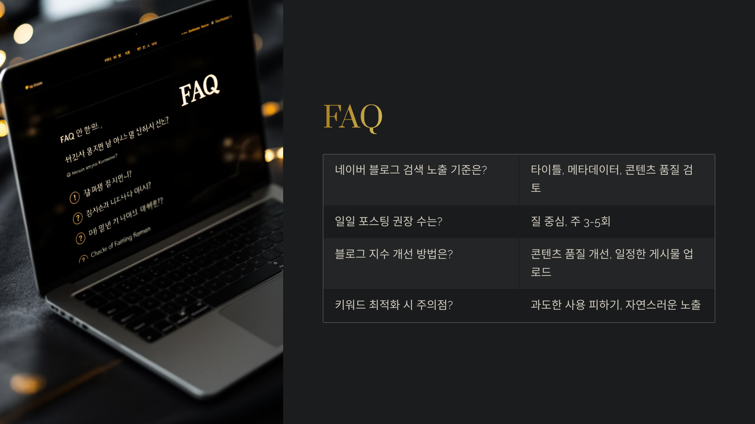 네이버 블로그 최적화