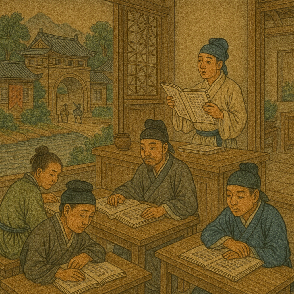 상인의 자녀도 교육을 통해 과거 시험에 도전 가능했던 송나라
