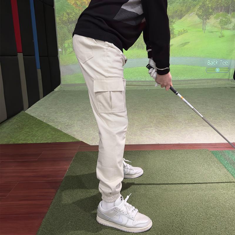 남성골프바지 골프웨어 남자골프조거팬츠 카고 가을 겨울 기모 패딩