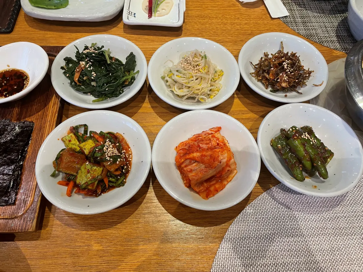 남도의뜰-한정식-기본반찬