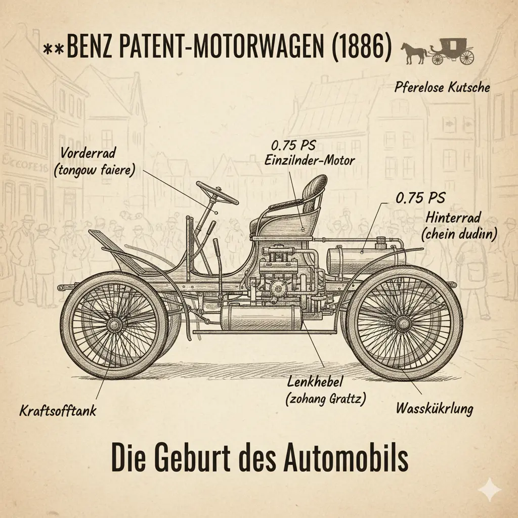 아버지의 시대 - '말 없는 마차'가 도로 위를 달리다