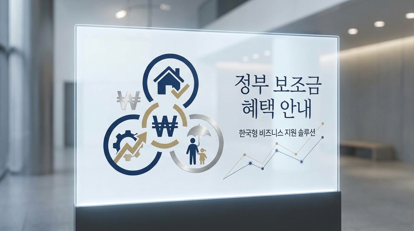 실업급여와 근로장려금을 비교한 시각 데이터 자료