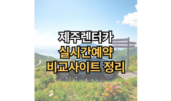 제주렌터카-실시간예약-비교사이트-꿀팁