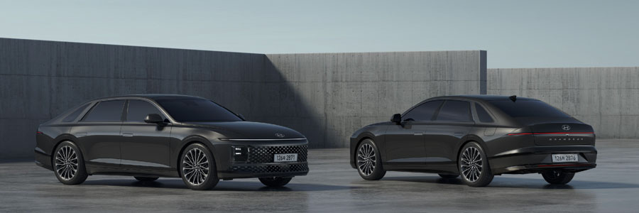 그랜저 풀체인지 녹턴 그레이 메탈릭