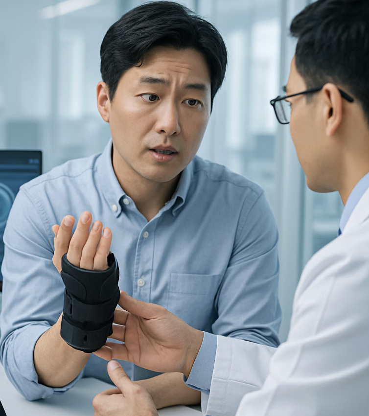 손목 통증 완화, 손목아대의 과학적 원리