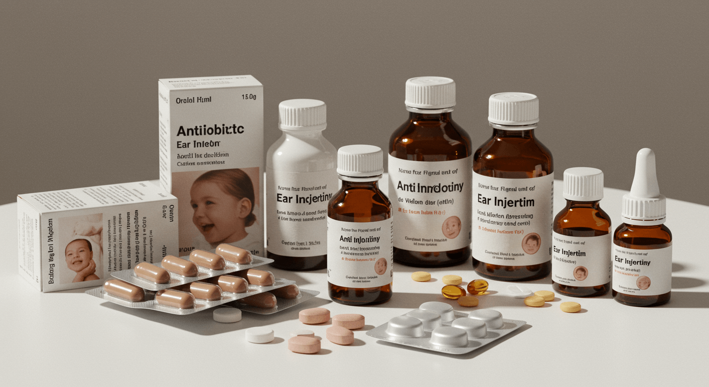 중이염과 관련된 사진입니다.