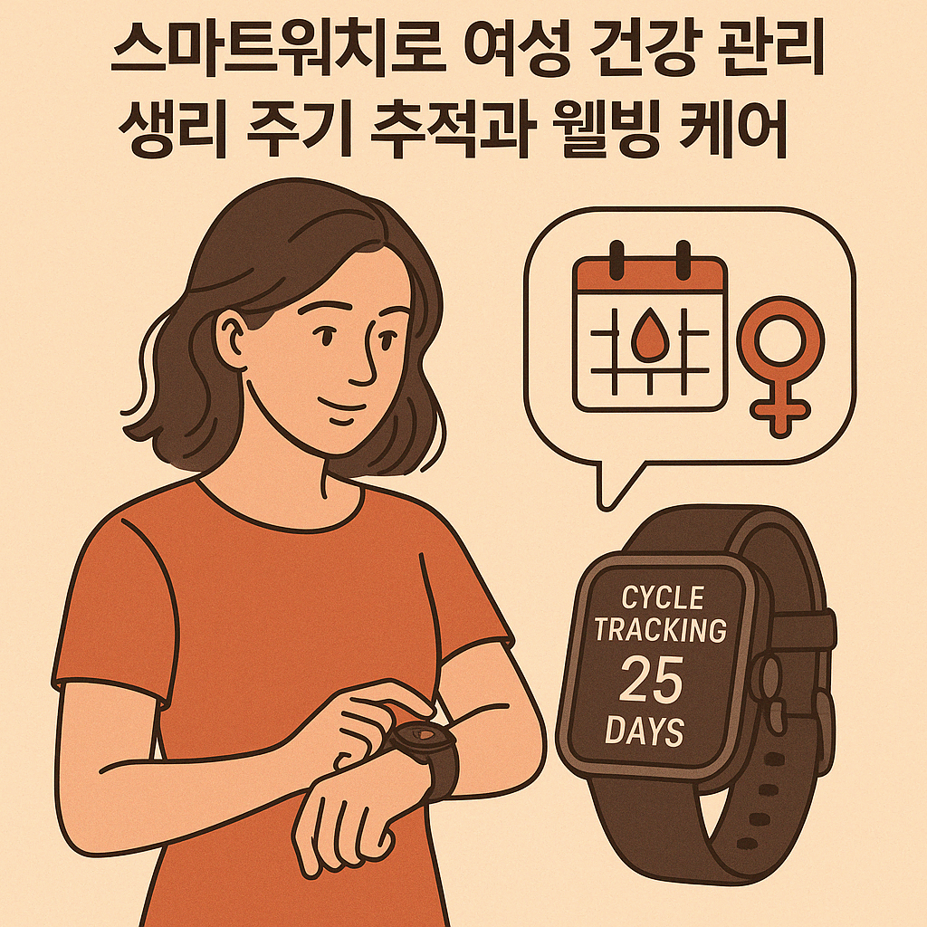 스마트워치로 여성 건강 관리하기