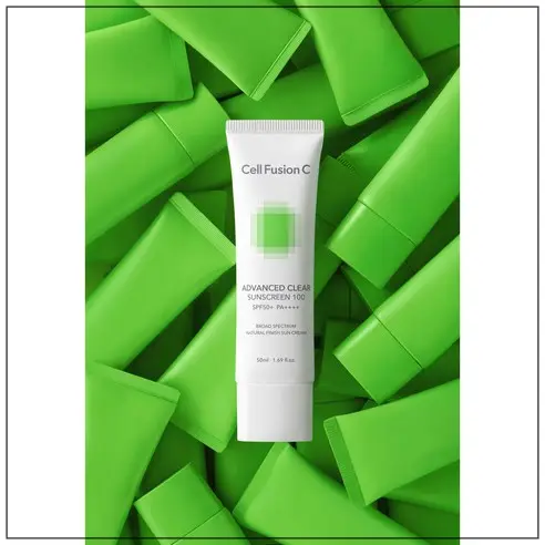 자외선차단제 제대로 바르는 법-셀퓨전씨선크림