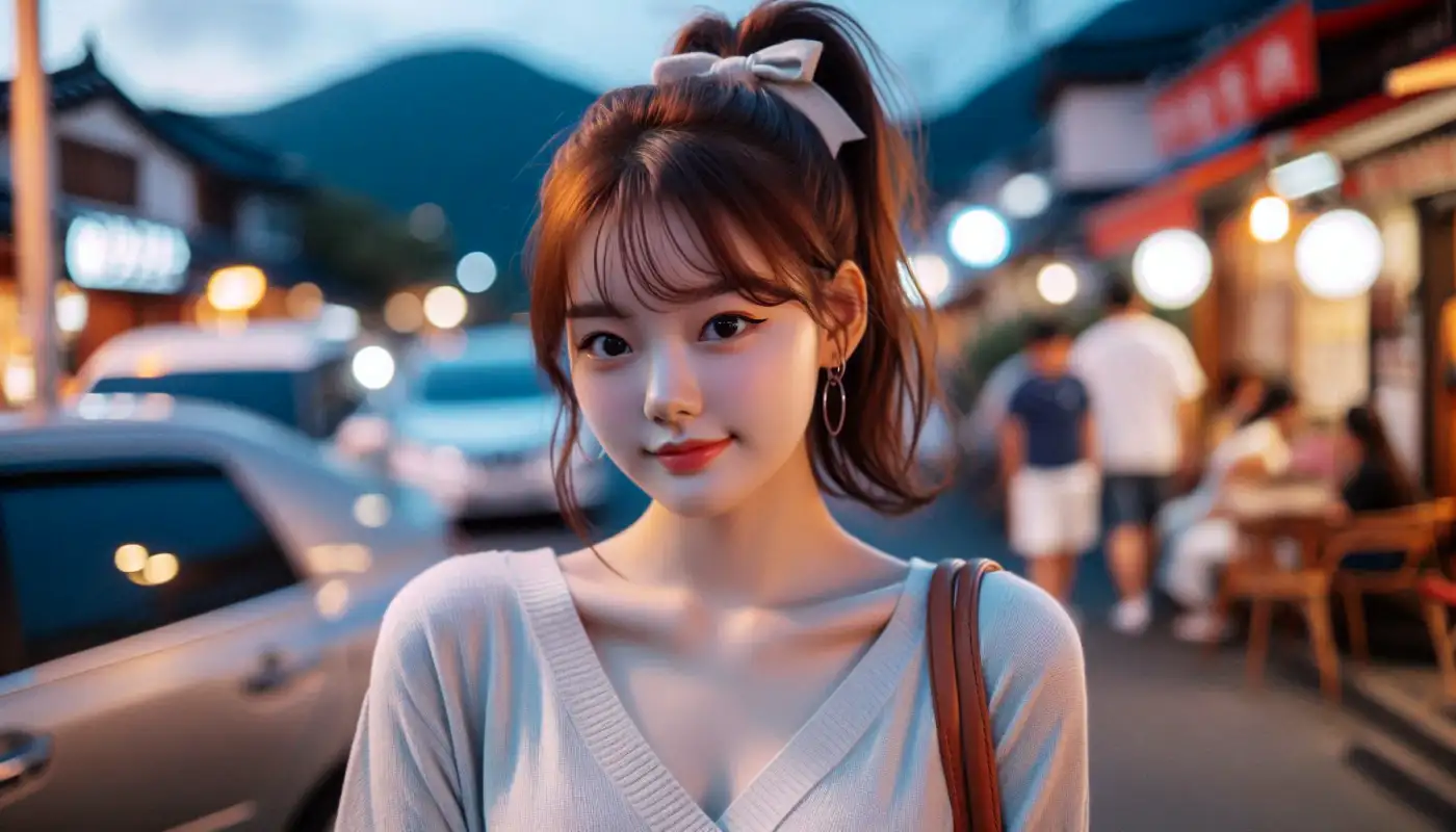 트래블로그-신청방법을-알아보는-여성의-모습