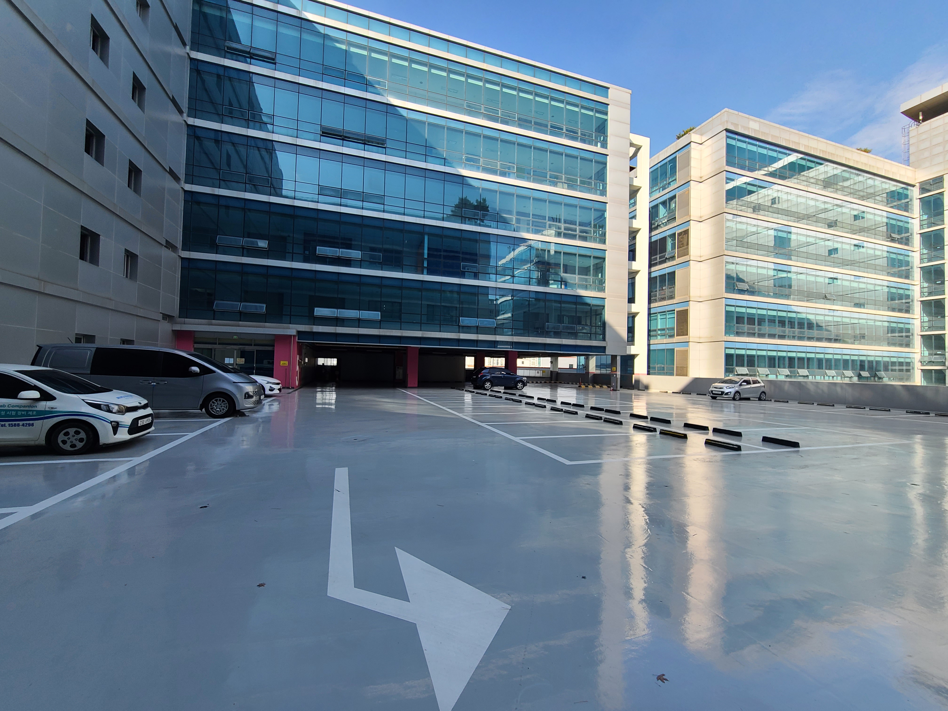 휴먼스카이밸리 지상주차장