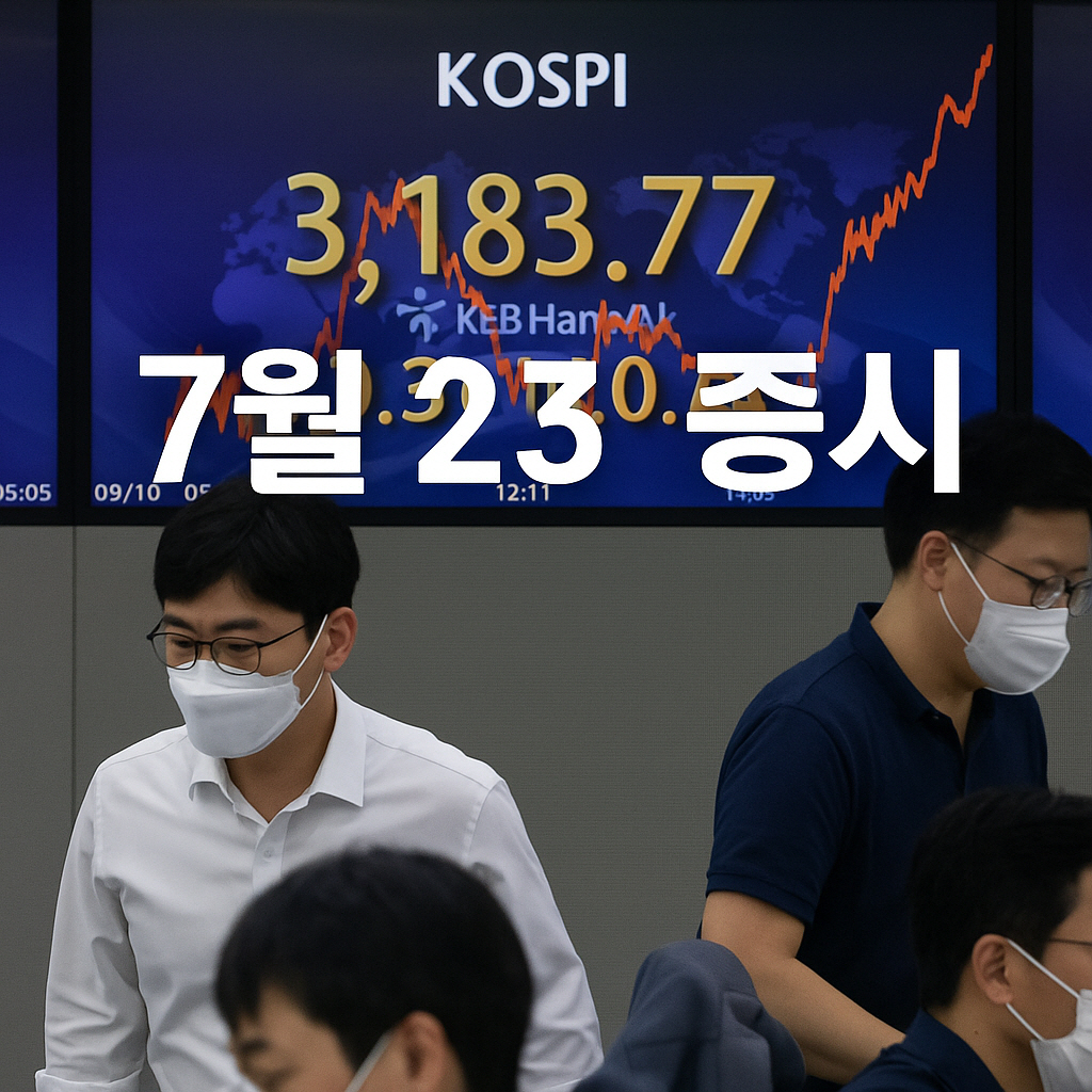 7월 23일 증시