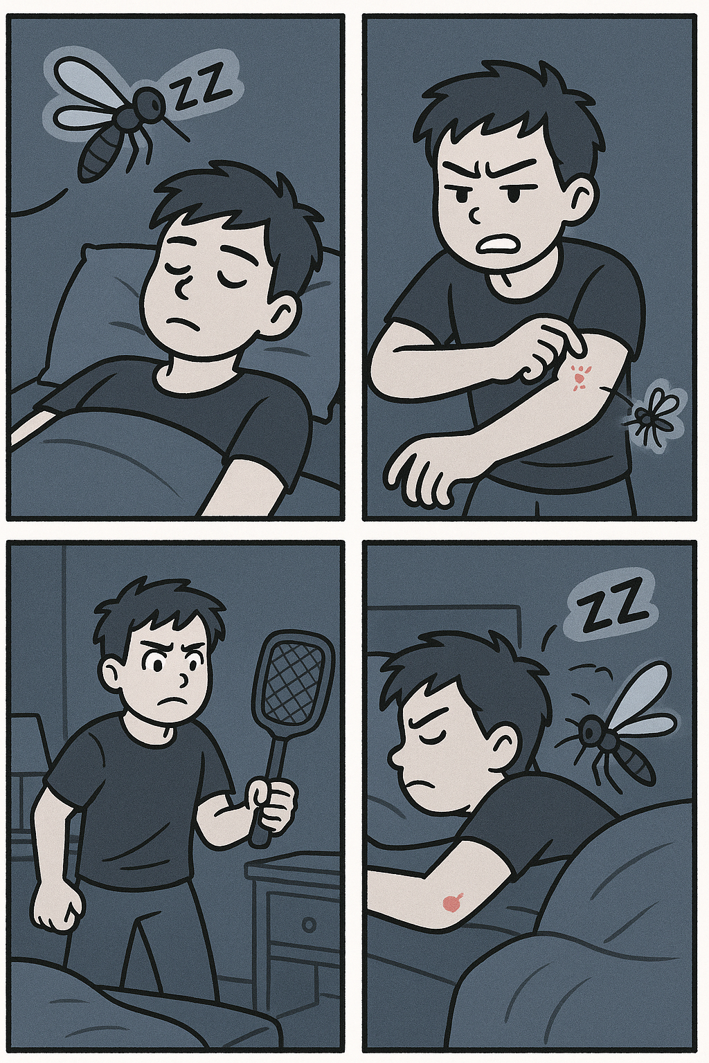 [유머] 모기 전쟁