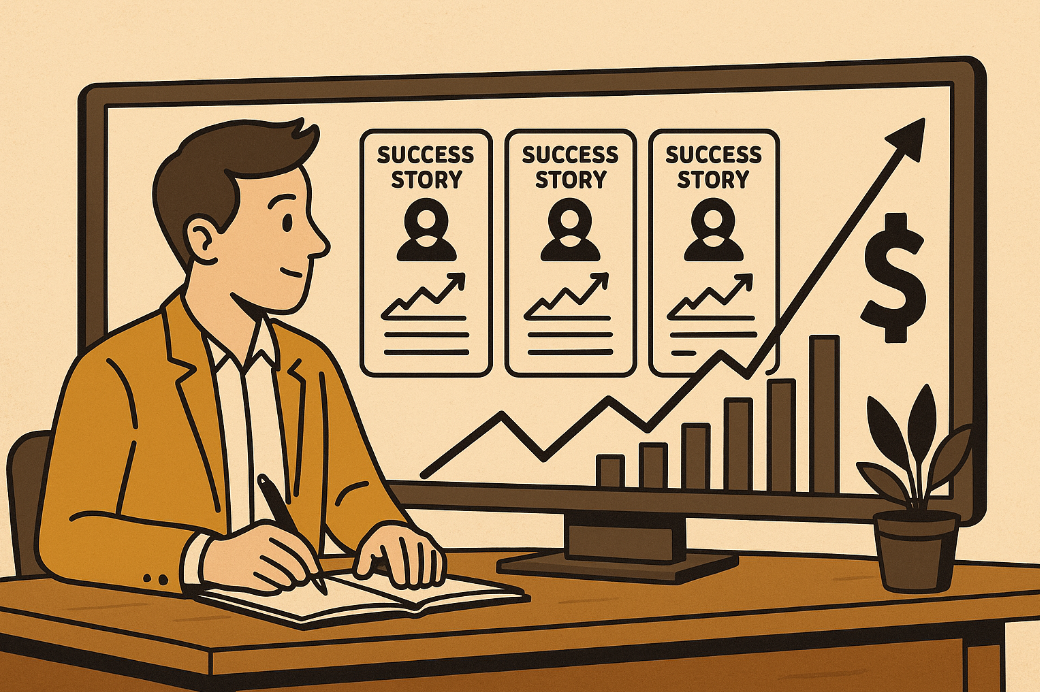 레버리징 성공 사례 큐레이션으로 투자 인사이트 콘텐츠