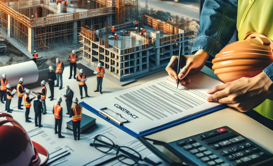 공사도급계약-선급금