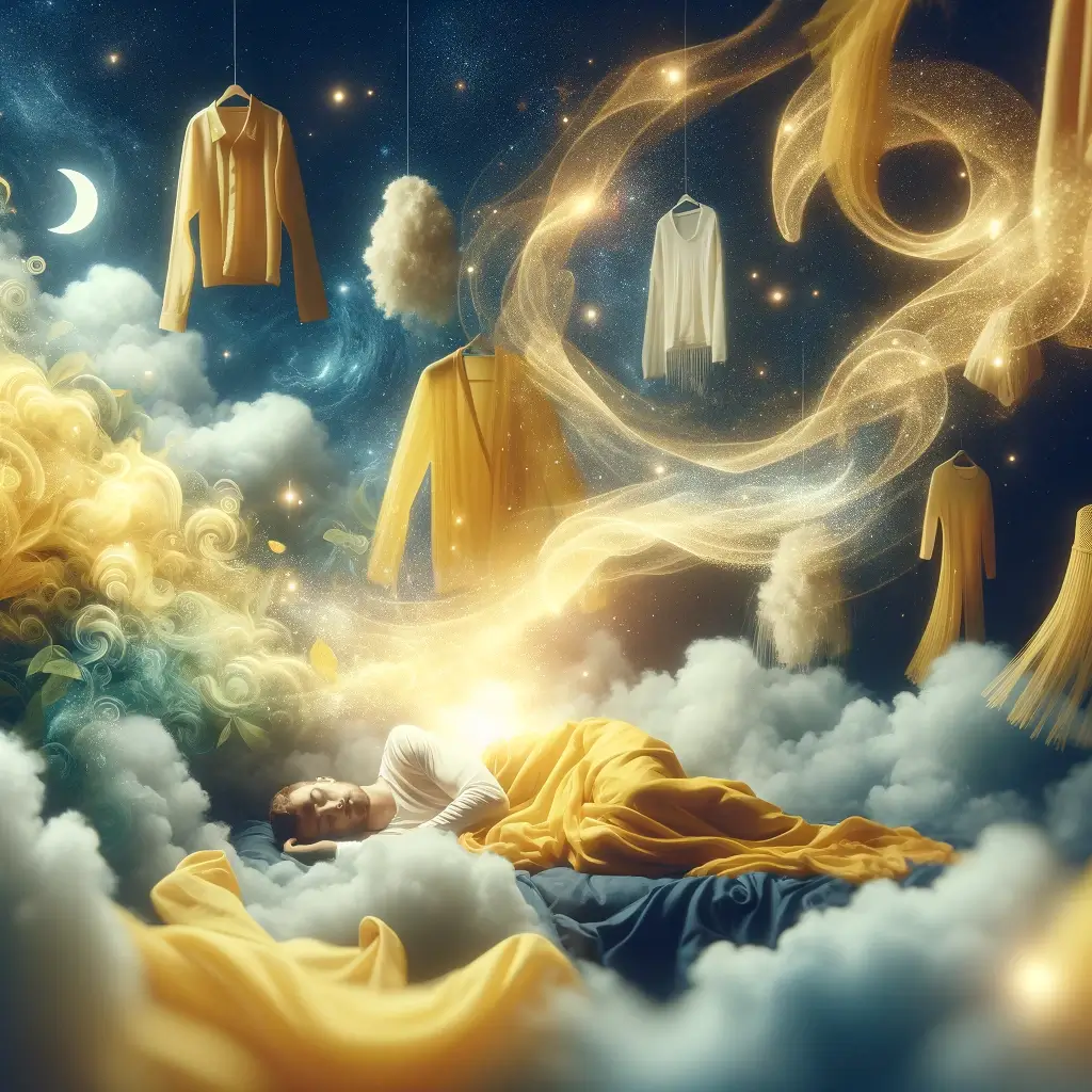 노란색 옷 꿈 해몽