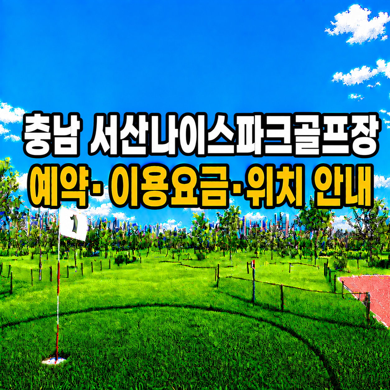 충남 서산나이스파크골프장 예약하는 법&middot;이용요금&middot;위치 한눈에 정리